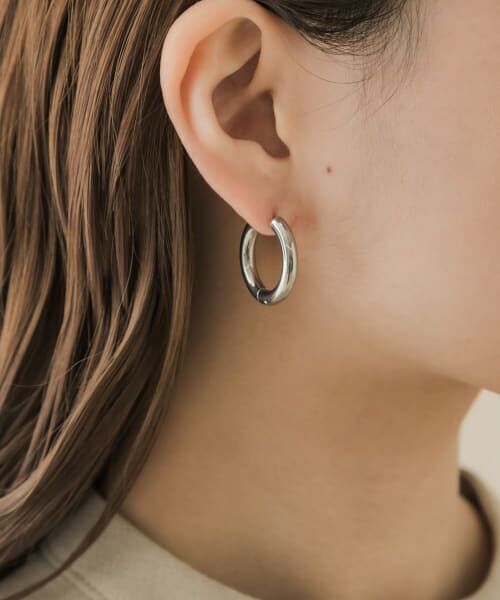 セール】 サージカルステンレスワイドフープピアス (ピアス セール】 サージカルステンレスワイドフープピアス (ピアス