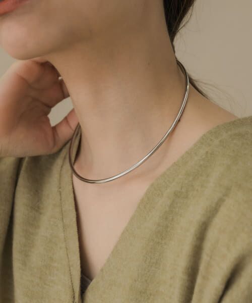 ＊＊SMELLY / スメリー ネックレス・ペンダント・チョーカー | ベーシックメタルネックカフ（SLV）