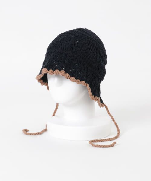 セール】 クロシェモチーフボンネット （ハット）｜＊＊SMELLY