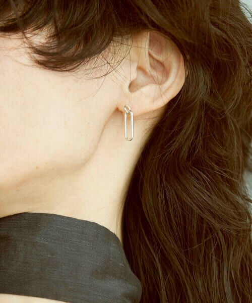 ＊＊SMELLY / スメリー ピアス・イヤリング | so’　oval pierce（SLV）