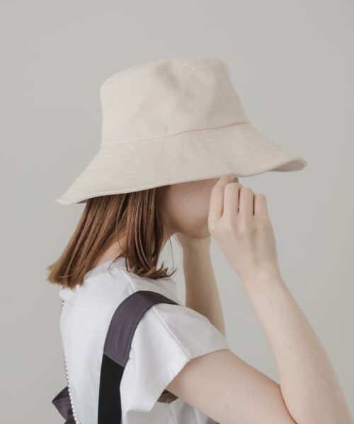 ＊＊SMELLY / スメリー ハット | コットンツイルワイドハット（IVO）