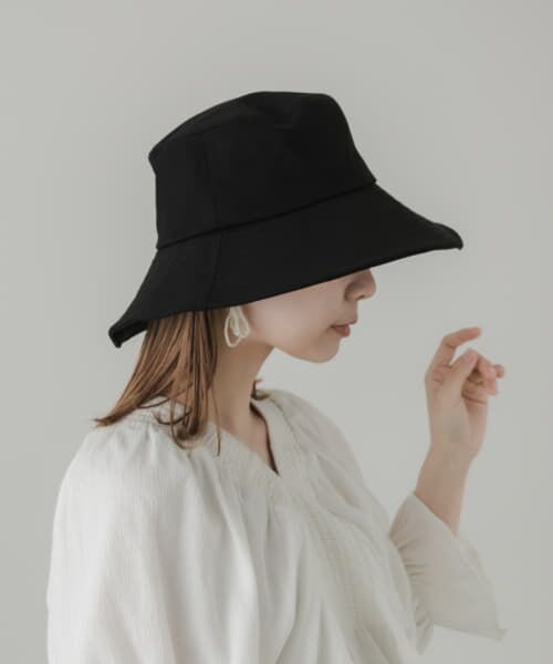 ＊＊SMELLY / スメリー ハット | コットンツイルワイドハット（BLK）