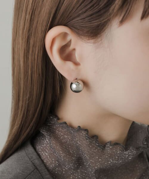セール】 メタルボールピアス （ピアス・イヤリング
