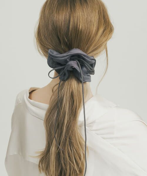 ＊＊SMELLY / スメリー カチューシャ・カチューム・その他 | メタリックシフォンヘアカフセット（GRY）