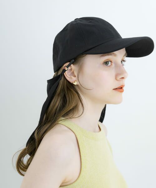 ＊＊SMELLY / スメリー キャップ | 『撥水/UVカット』サンシェードキャップ（BLK）