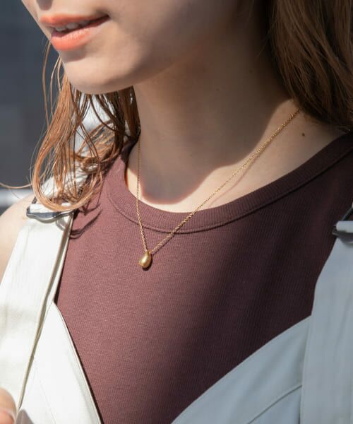 ＊＊SMELLY / スメリー ネックレス・ペンダント・チョーカー | ステンレスドロップネックレス（GLD）