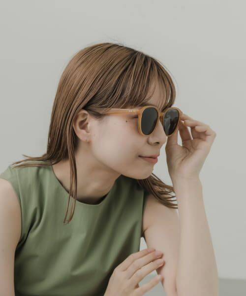 ＊＊SMELLY / スメリー サングラス・メガネ | カラーフレームサングラス（ORG）