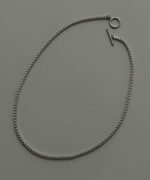 ＊＊SMELLY / スメリー ネックレス・ペンダント・チョーカー | ボックスチェーンマンテルネックレス（SLV）