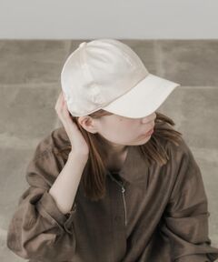サテンキャップ
