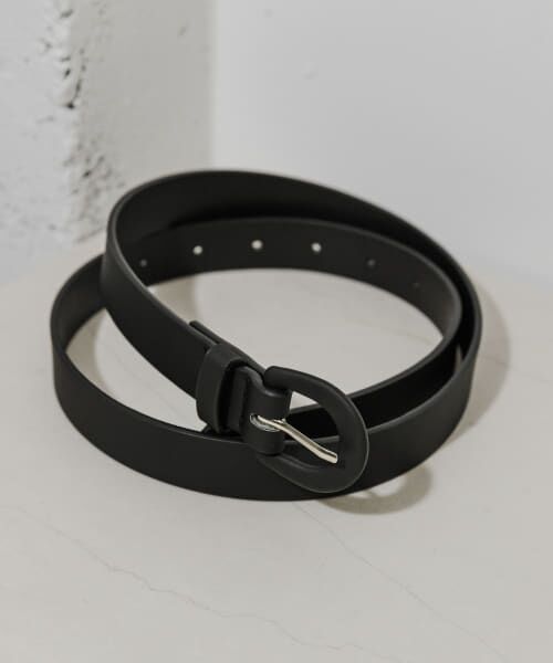 ＊＊SMELLY / スメリー ベルト・サスペンダー | クルミバックルベルト（BLK）