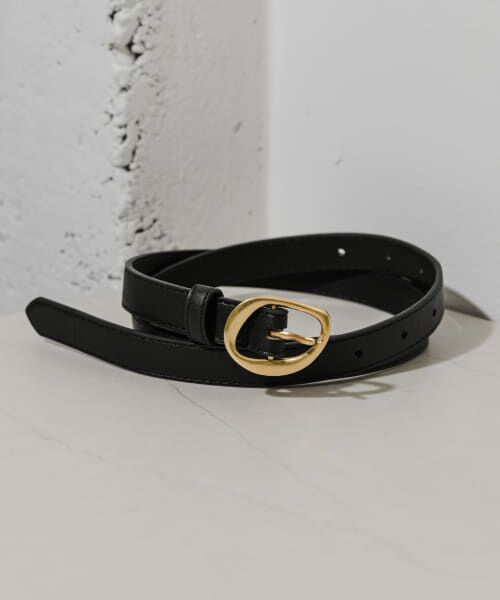 ＊＊SMELLY / スメリー ベルト・サスペンダー | ニュアンスバックルベルト（BLK）