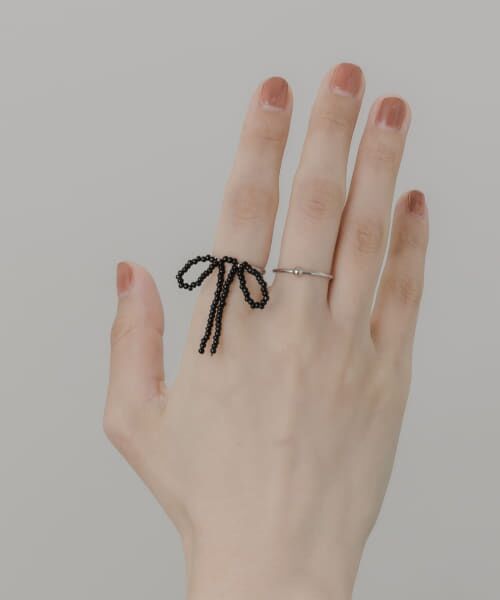 ＊＊SMELLY / スメリー リング | 2セットリング（SLV/BLK）