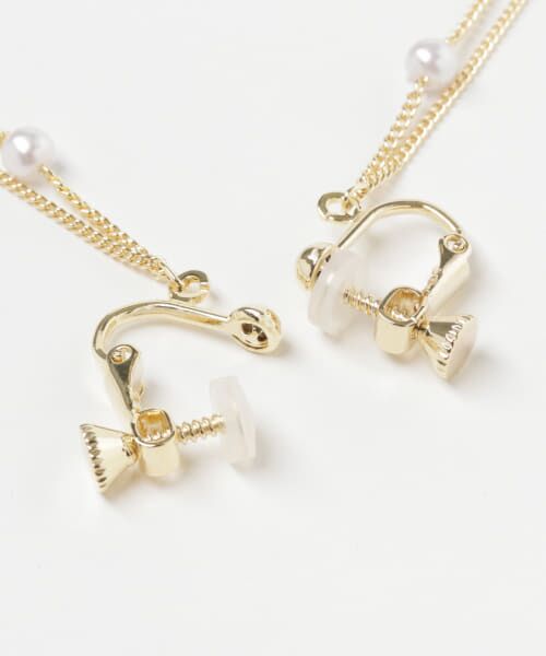 みんしゃん専用♡winter shell ピアス イヤリング shell×cat 白猫 パール ピアス イヤリング ホワイトの通販 by