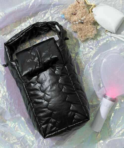 ＊＊SMELLY / スメリー ハンドバッグ | my Choeae quilt bag（BLK）