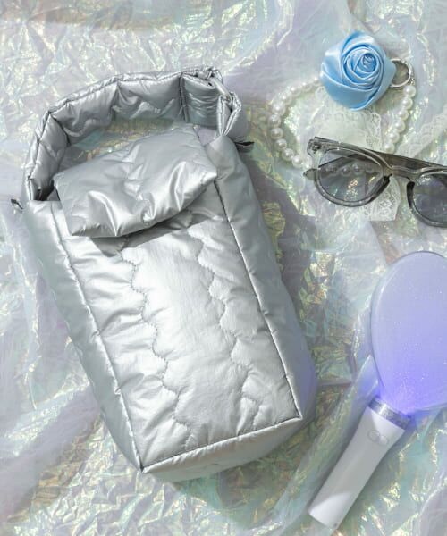 ＊＊SMELLY / スメリー ハンドバッグ | my Choeae quilt bag（SLV）