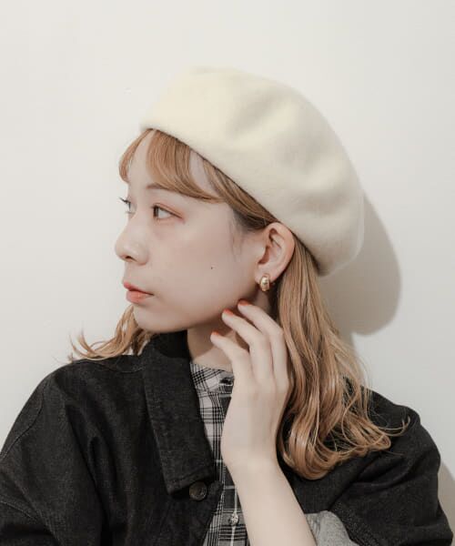 ＊＊SMELLY / スメリー ハンチング・キャスケット・ベレー帽 | シンプルバスクベレー（IVO）