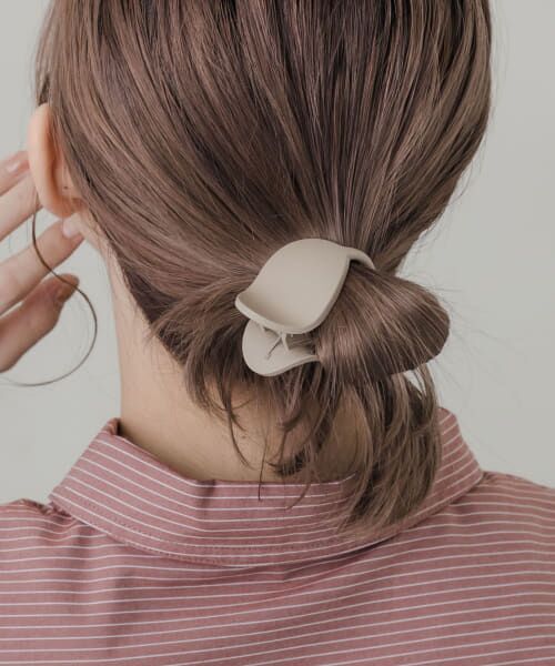 ＊＊SMELLY / スメリー カチューシャ・カチューム・その他 | ミニオーバルマットバンス（BEG）