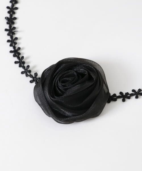 セール】 ローズレースチョーカーネックレス （ネックレス