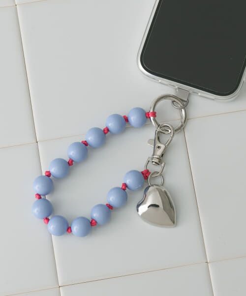 カラーボールミニミラーキーチェーン （キーホルダー