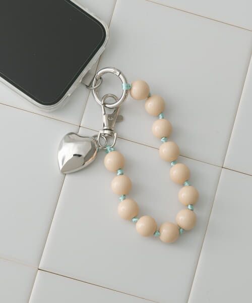 カラーボールミニミラーキーチェーン （キーホルダー