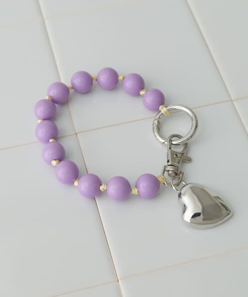 カラーボールミニミラーキーチェーン （キーホルダー