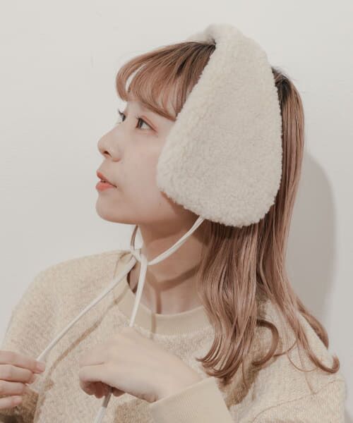 ＊＊SMELLY / スメリー ネックウォーマー・イヤーマフ | ストラップボアイヤーマフ（IVO）