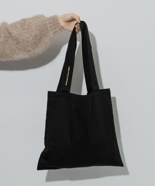 ＊＊SMELLY / スメリー トートバッグ | ロゴシンプルワイドトート（BLK）