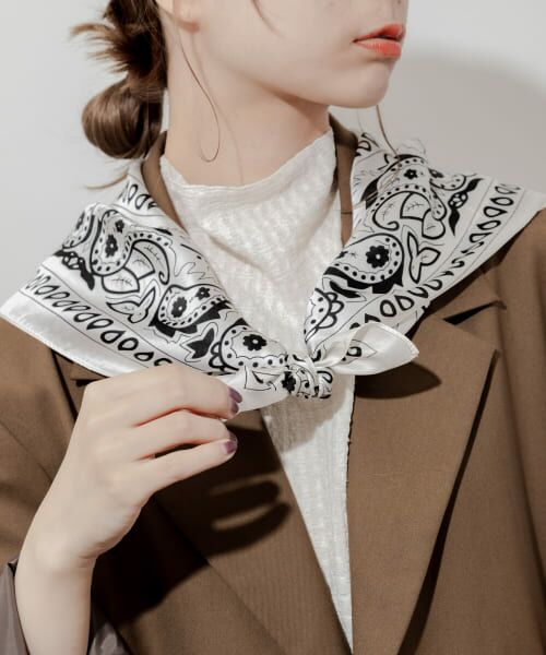 Vakt. ペイズリースカーフ ketty｜サークルペイズリースカーフ | Rakuten Fashion(楽天