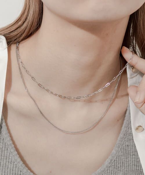 ＊＊SMELLY / スメリー ネックレス・ペンダント・チョーカー | ステンレス2セットネックレス（SLV）