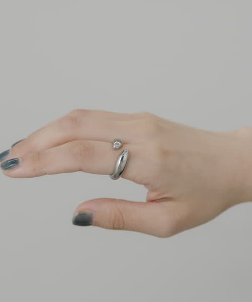 ＊＊SMELLY / スメリー リング | ステンレスプックリリング（SLV）