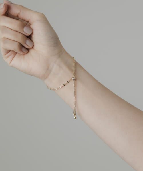 ＊＊SMELLY / スメリー ブレスレット・バングル | ペタルチェーンスライドブレスレット（GLD）