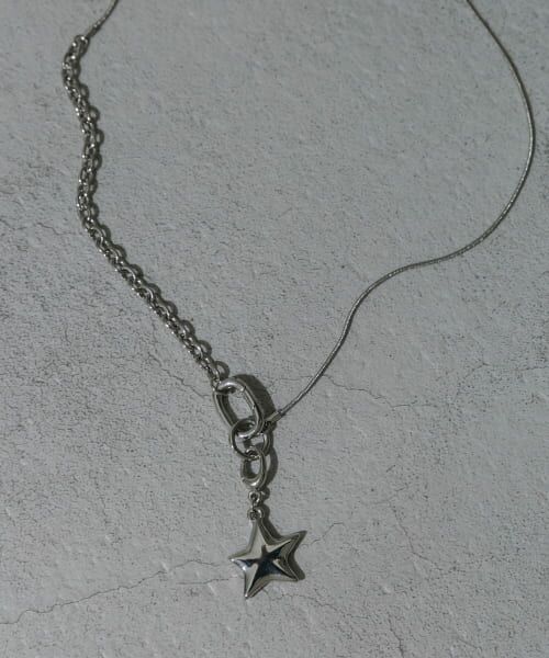 ＊＊SMELLY / スメリー ネックレス・ペンダント・チョーカー | トップスター2WAYキリカエチェーンネックレス（SLV）
