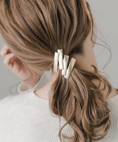 メタルスクエアヘアカフ