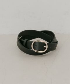 オーバルバックルベルト