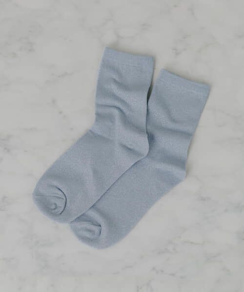 ＊＊SMELLY / スメリー ソックス | ラメカラーソックス（BLU）