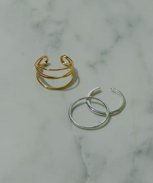 ＊＊SMELLY / スメリー リング | 3セットリング（SLV/GLD）