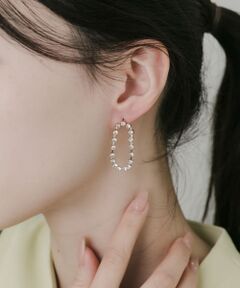ビジューサークルスウェイピアス