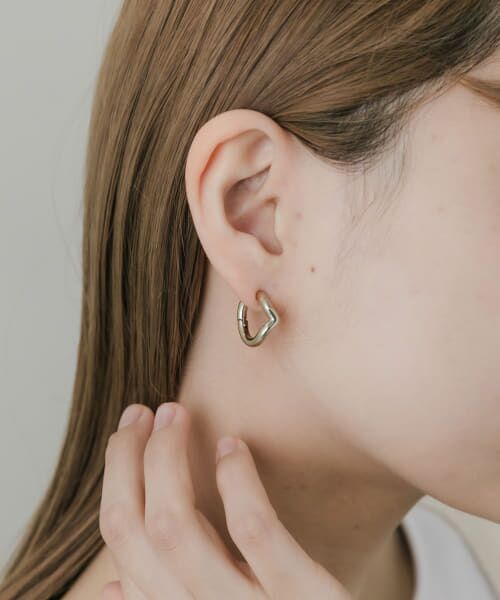 ＊＊SMELLY / スメリー ピアス・イヤリング | メタルシンプルクリップイヤリング（GLD）