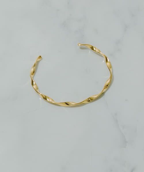 ＊＊SMELLY / スメリー ブレスレット・バングル | ステンレスツイストバングル（GLD）