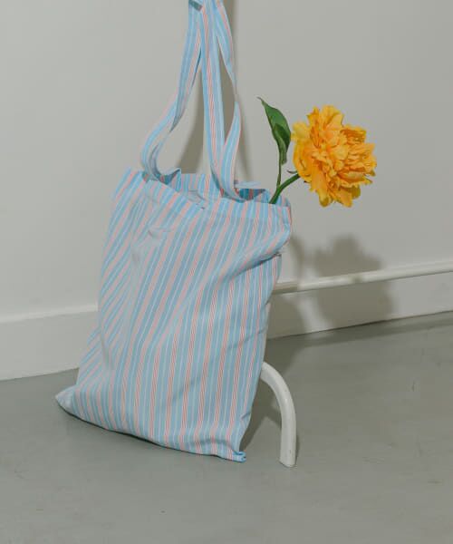＊＊SMELLY / スメリー トートバッグ | プリントトートバッグM（STRIPE）