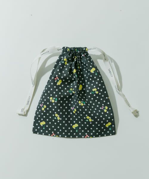 ＊＊SMELLY / スメリー ポーチ | 『WEB/一部店舗限定』プリントキンチャクポーチ（CHERRY）