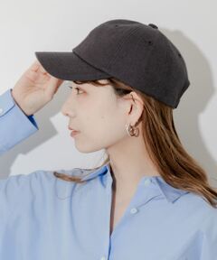 シンプルリネンキャップ