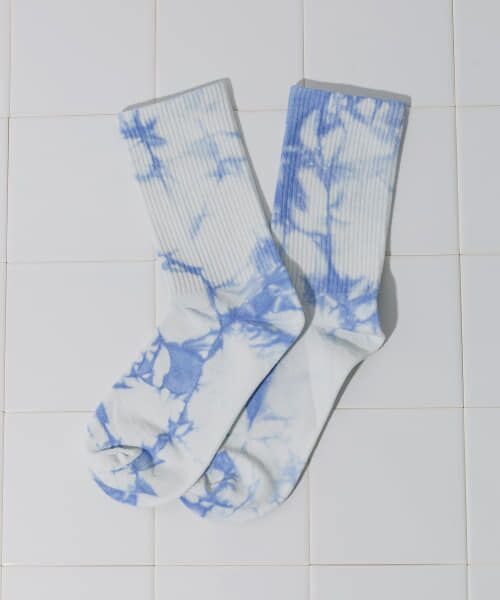 ＊＊SMELLY / スメリー ソックス | タイダイソックス（BLU）