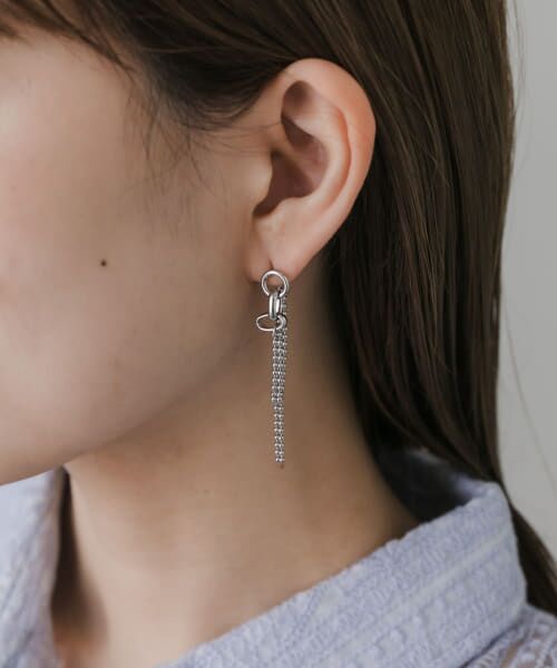 アクセサリー Sky 34com ネックレス スクエア 八角形 オクタゴン ステンレス 18KGP