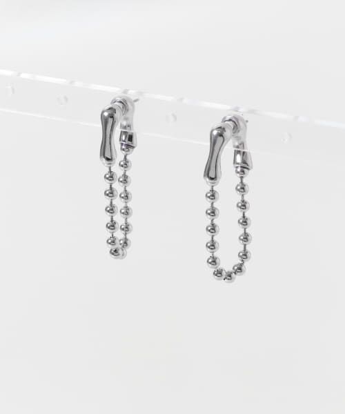セール】 ボールチェーンピアス （ピアス・イヤリング