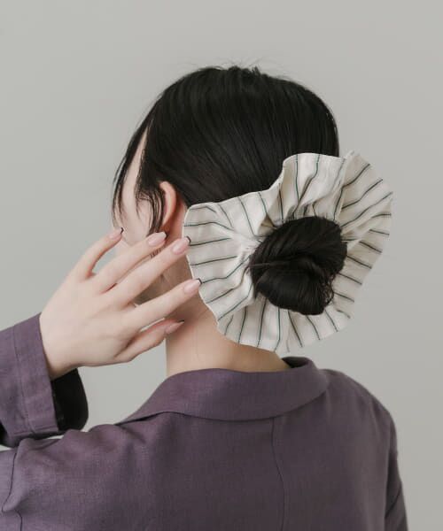 BELLA シュシュ 白ストライプ 新品未使用 ChouChou - Large / STRIPE WHITE – BELLA