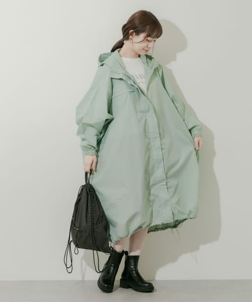 ＊＊SMELLY / スメリー ポンチョ | 『WEB限定』because　Mods Poncho（MNT）