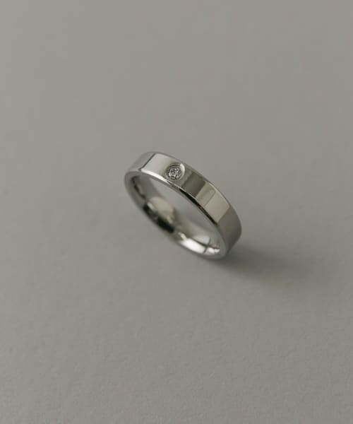 ＊＊SMELLY / スメリー リング | ステンレスポイントビジューリング（SLV）