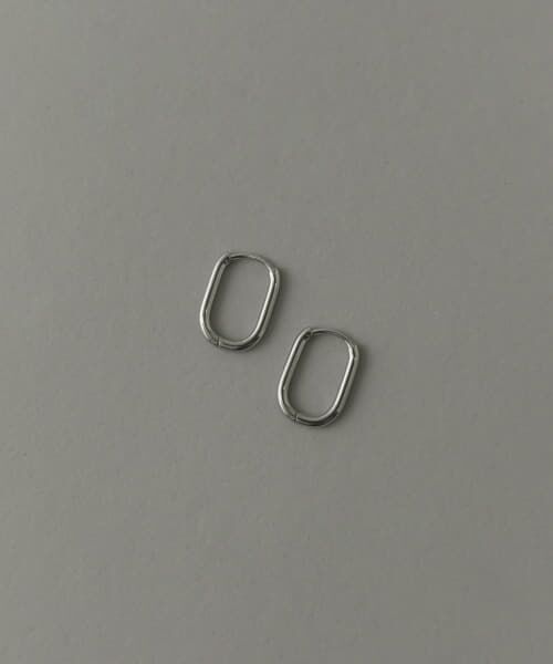 ＊＊SMELLY / スメリー ピアス・イヤリング | ステンレスオーバルワンタッチフープピアス（SLV）