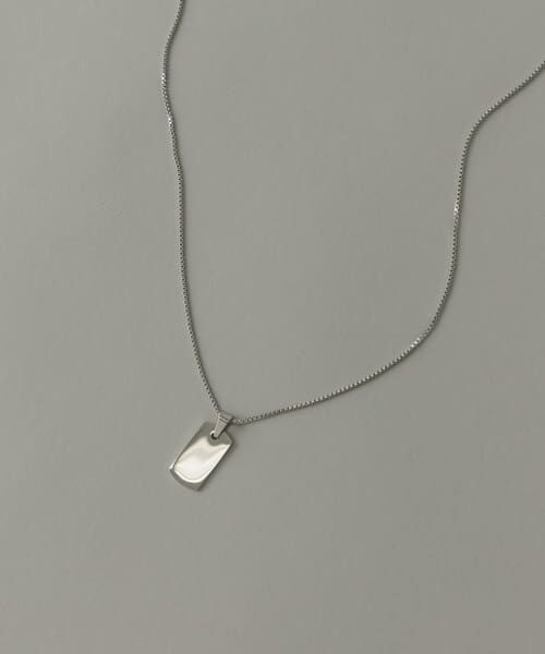 ＊＊SMELLY / スメリー ネックレス・ペンダント・チョーカー | ステンレスプレートネックレス（SLV）